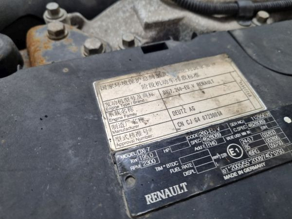Renault DXI7 260-EUV Engine (Truck) - Двигатель для Грузовиков: фото 2 Renault DXI7 260-EUV Engine (Truck) - Двигатель для Грузовиков: фото 2