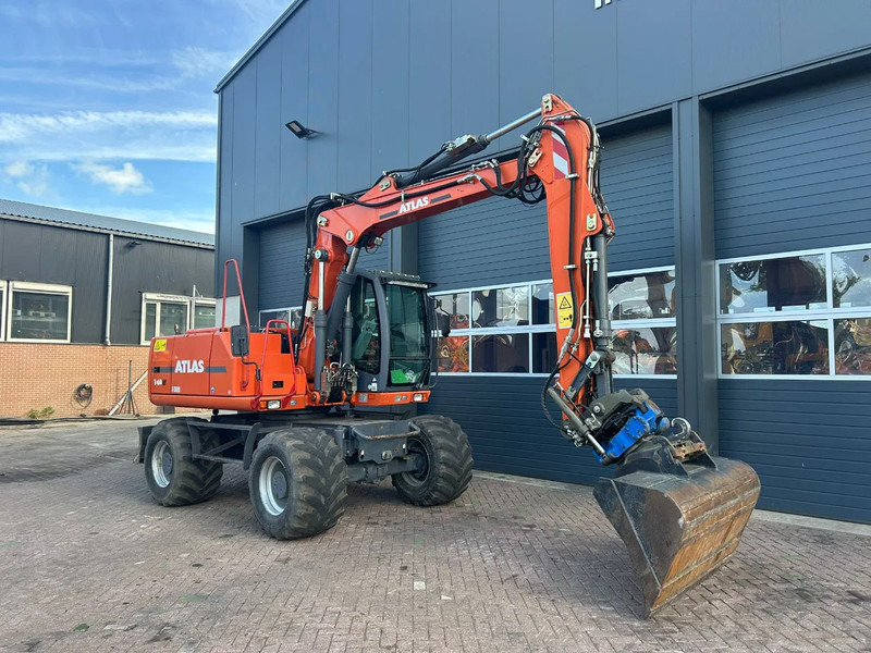 Atlas 140W - Колёсный экскаватор: фото 3 Atlas 140W - Колёсный экскаватор: фото 3