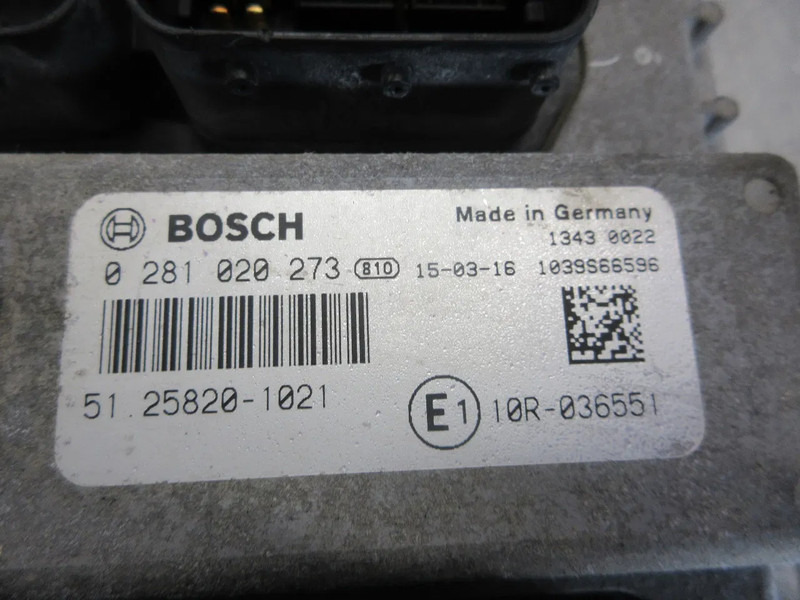 MAN 51.25804-7381 // 51.25804-7773 //0281 020 273 EDC MODEL 18.440 EURO 6 - Электрическая система для Грузовиков: фото 3 MAN 51.25804-7381 // 51.25804-7773 //0281 020 273 EDC MODEL 18.440 EURO 6 - Электрическая система для Грузовиков: фото 3