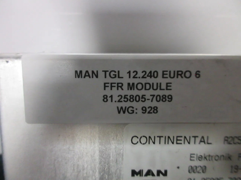 MAN 81.25805-7089 FFR MODULEN MAN EURO TGL TGM EURO 5 - Электрическая система для Грузовиков: фото 5 MAN 81.25805-7089 FFR MODULEN MAN EURO TGL TGM EURO 5 - Электрическая система для Грузовиков: фото 5