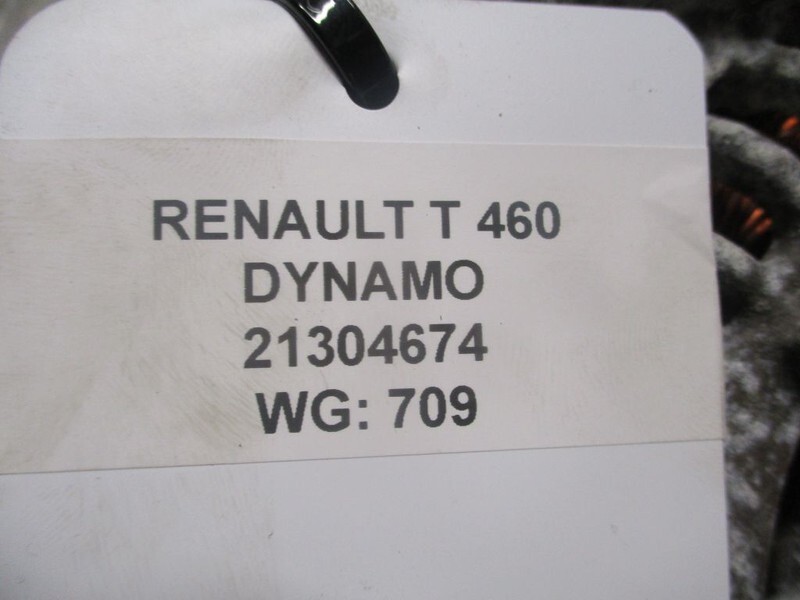 Renault T SERIE 21304674 DYNAMO - Генератор для Грузовиков: фото 3 Renault T SERIE 21304674 DYNAMO - Генератор для Грузовиков: фото 3