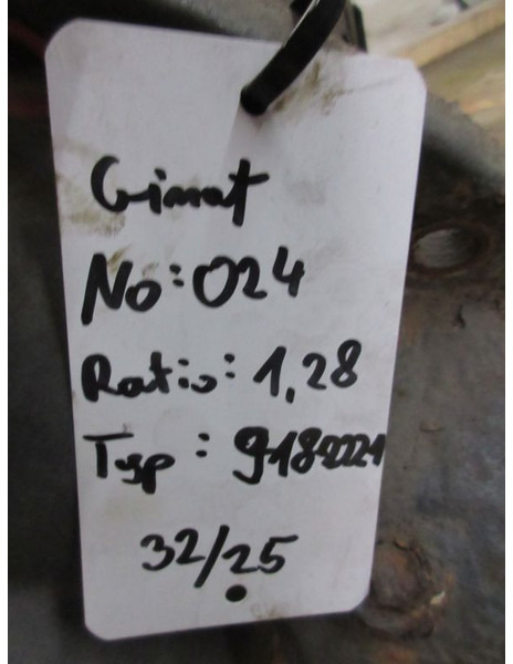 Sisu RATIO 1.28 TYPE 9182221 32/25 SISU / GINAF EIND KLOK - Дифференциал для Грузовиков: фото 5 Sisu RATIO 1.28 TYPE 9182221 32/25 SISU / GINAF EIND KLOK - Дифференциал для Грузовиков: фото 5