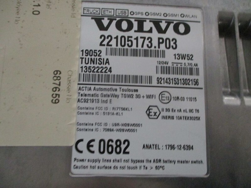 Volvo 22105173 GPS MODULEN FH 500 - Электрическая система для Грузовиков: фото 2 Volvo 22105173 GPS MODULEN FH 500 - Электрическая система для Грузовиков: фото 2
