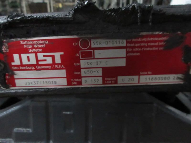 Jost 1353631JSK 37 C // G50-X D 152 1353631 KOPPELSCHOTEL SCANIA S 450 EURO 6 NGS - Седло для Грузовиков: фото 3 Jost 1353631JSK 37 C // G50-X D 152 1353631 KOPPELSCHOTEL SCANIA S 450 EURO 6 NGS - Седло для Грузовиков: фото 3