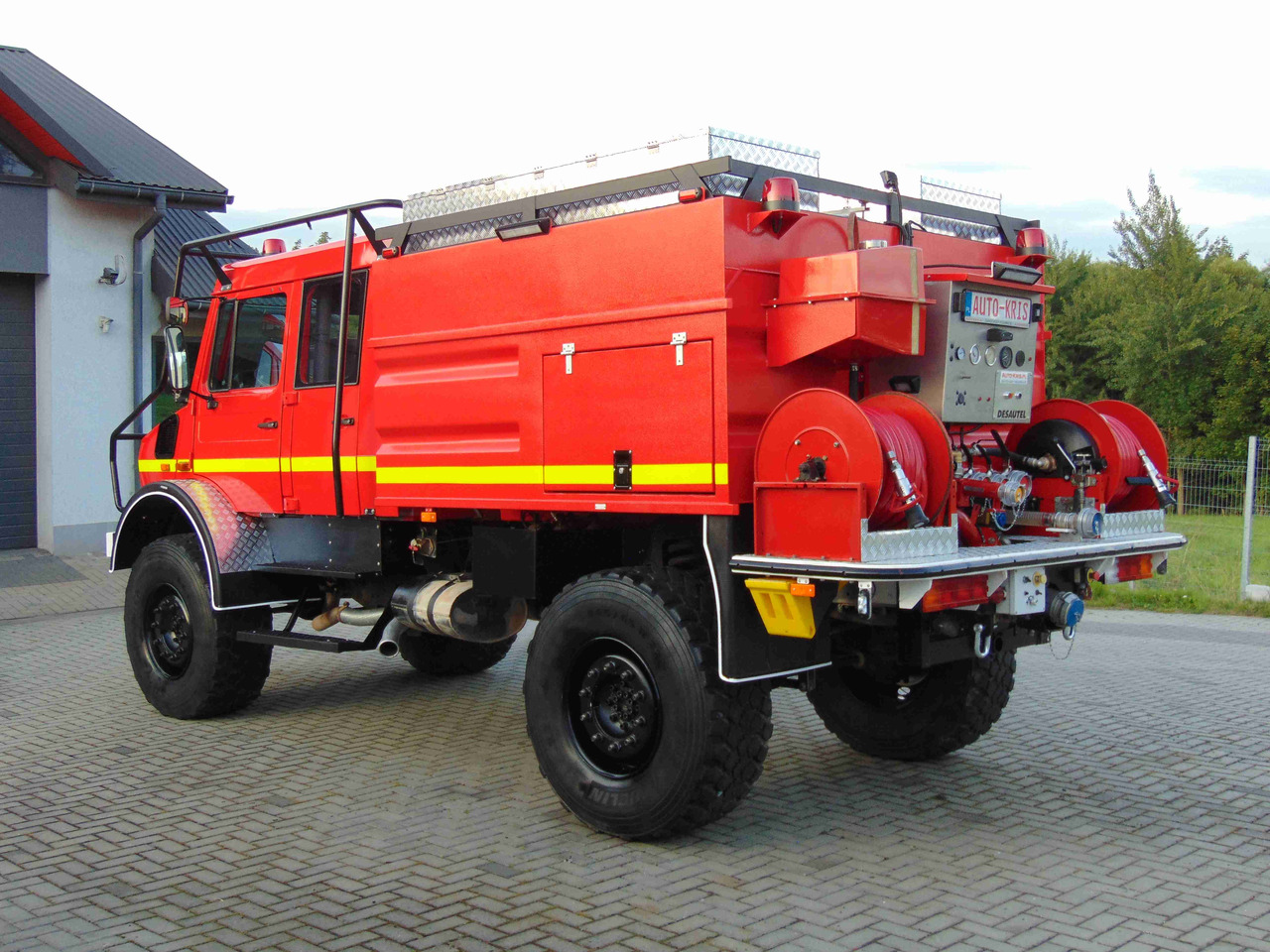 MERCEDES-BENZ Unimog U5000 4x4 DESAUTEL - 5000 WATER !!! - Пожарная машина: фото 3 MERCEDES-BENZ Unimog U5000 4x4 DESAUTEL - 5000 WATER !!! - Пожарная машина: фото 3