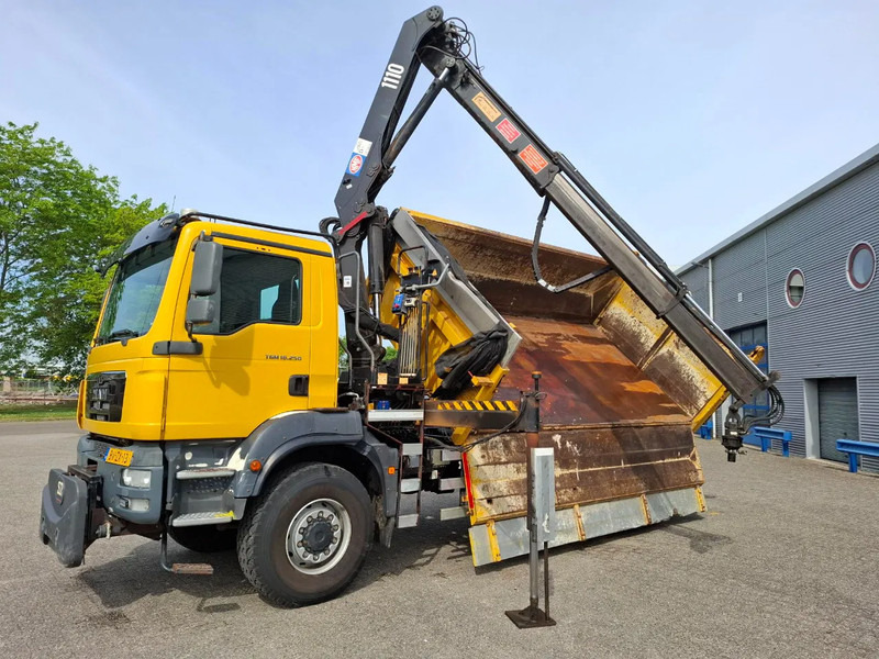 MAN TGM 18.250 / 4X4 / NL TRUCK / TUV:30-04-2026 / 118783 KM / HMF 1110 K2 / ROTATOR / GOOD TYRES / FULL-STEEL / DRUM BRAKES / MANUA - Самосвал, Автоманипулятор: фото 2 MAN TGM 18.250 / 4X4 / NL TRUCK / TUV:30-04-2026 / 118783 KM / HMF 1110 K2 / ROTATOR / GOOD TYRES / FULL-STEEL / DRUM BRAKES / MANUA - Самосвал, Автоманипулятор: фото 2