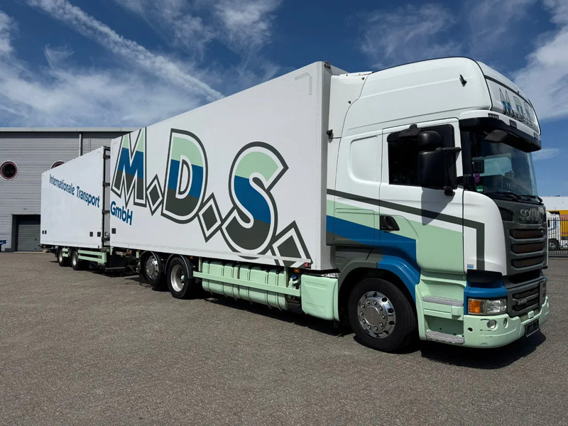 Scania R450 / RETARDER / ISOLATED GERMAN FLOWER COMBI / THROUGH-LOADING SYSTEM / 2XPLATFORM / LIFT+LENKACHSE / LWDS / EURO-6 / 2014 - Рефрижератор: фото 2 Scania R450 / RETARDER / ISOLATED GERMAN FLOWER COMBI / THROUGH-LOADING SYSTEM / 2XPLATFORM / LIFT+LENKACHSE / LWDS / EURO-6 / 2014 - Рефрижератор: фото 2