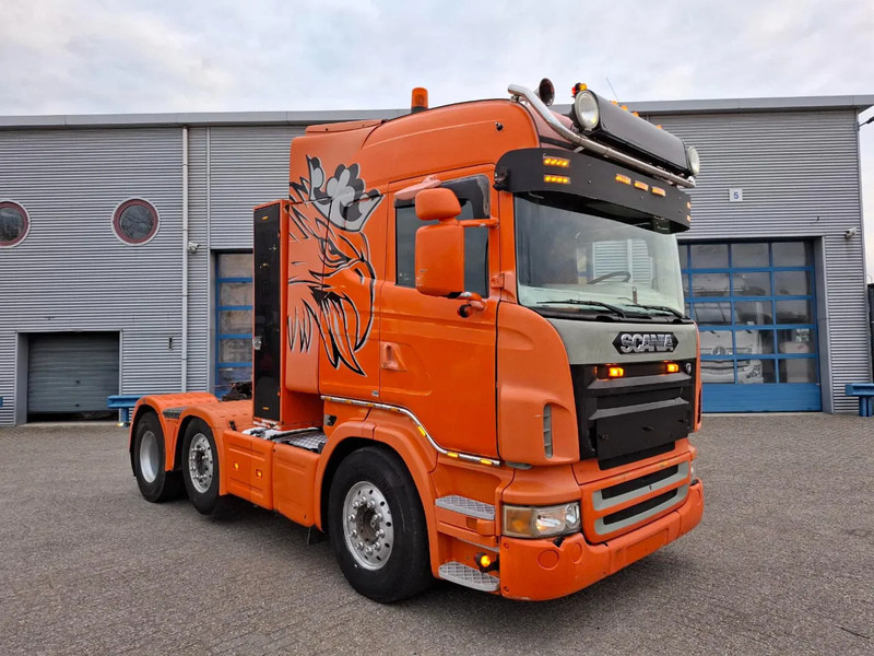 Scania R480 / HYDRAULICS / DOUBLE TANK / LIFT+LENKACHSE / 746830 KM / ALCOA / LEATHER / EURO-4 / 2007 - Тягач: фото 2 Scania R480 / HYDRAULICS / DOUBLE TANK / LIFT+LENKACHSE / 746830 KM / ALCOA / LEATHER / EURO-4 / 2007 - Тягач: фото 2