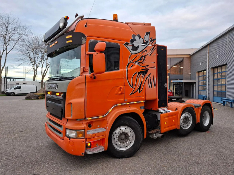 Scania R480 / HYDRAULICS / DOUBLE TANK / LIFT+LENKACHSE / 746830 KM / ALCOA / LEATHER / EURO-4 / 2007 - Тягач: фото 1 Scania R480 / HYDRAULICS / DOUBLE TANK / LIFT+LENKACHSE / 746830 KM / ALCOA / LEATHER / EURO-4 / 2007 - Тягач: фото 1