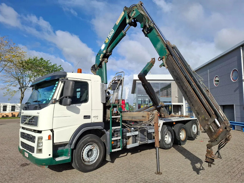 Volvo FM13-400 / 8X4 / AJK HOOK 25TON / CRANE HMF 1560 K3 / ROTATOR / LIFT+LENKACHSE / AIRCO / MANUAL / EURO-4 / 2007 - Автоманипулятор: фото 1 Volvo FM13-400 / 8X4 / AJK HOOK 25TON / CRANE HMF 1560 K3 / ROTATOR / LIFT+LENKACHSE / AIRCO / MANUAL / EURO-4 / 2007 - Автоманипулятор: фото 1