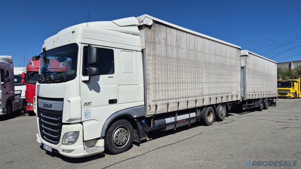 DAF XF 410 FAR SC EURO 6 - velkoobjemová souprava - prodejné jen s přívěsem SCHWARZMÜLLER TPA 2/E - cena je za celou soupravu - Тентованный грузовик: фото 2 DAF XF 410 FAR SC EURO 6 - velkoobjemová souprava - prodejné jen s přívěsem SCHWARZMÜLLER TPA 2/E - cena je za celou soupravu - Тентованный грузовик: фото 2