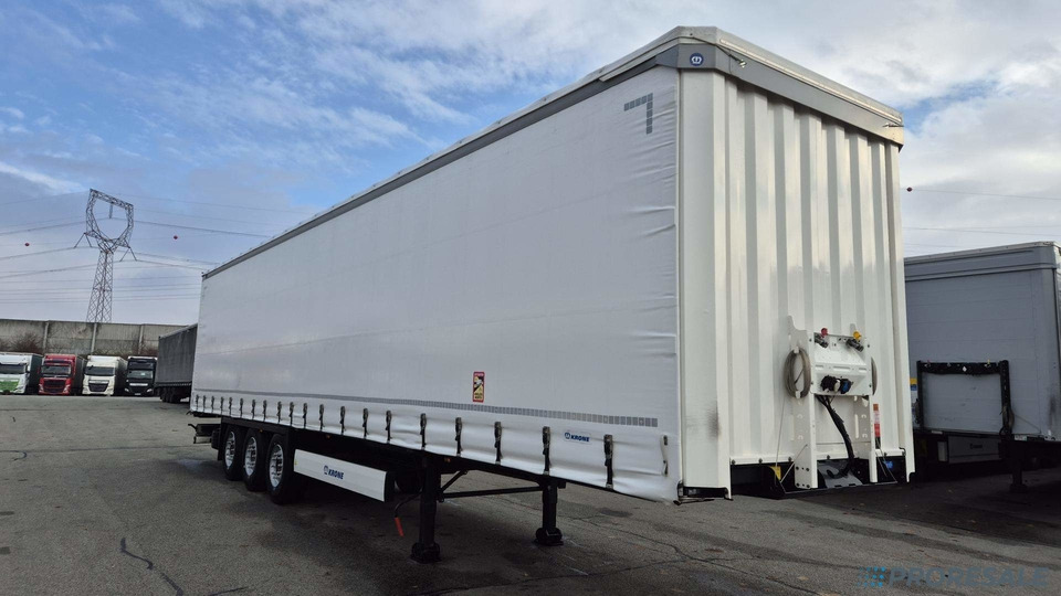KRONE SD PROFI LINER - Тентованный полуприцеп: фото 1 KRONE SD PROFI LINER - Тентованный полуприцеп: фото 1