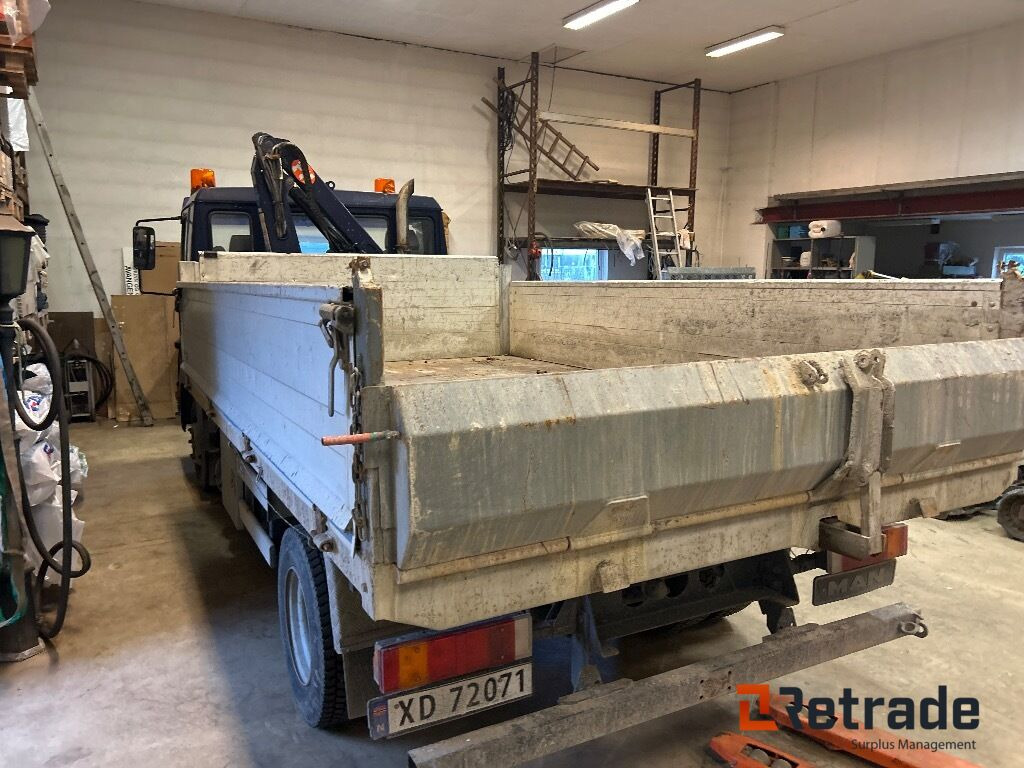 Самосвал, Автоманипулятор 2000 Tippbil med kran og  plan MAN 12.224LC. EU-Godkjent: фото 29