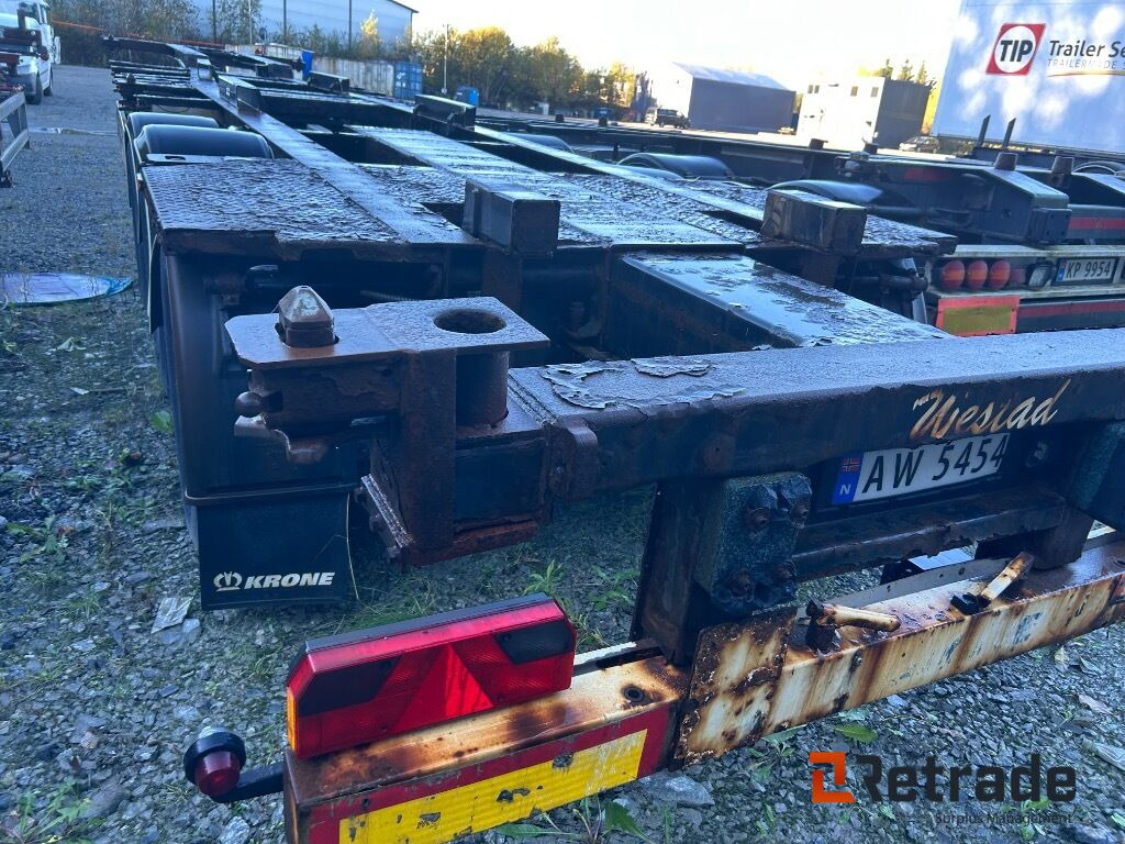 2010 Container henger KRONE SDC 27 2010 - Прицеп-контейнеровоз/ Сменный кузов: фото 4 2010 Container henger KRONE SDC 27 2010 - Прицеп-контейнеровоз/ Сменный кузов: фото 4