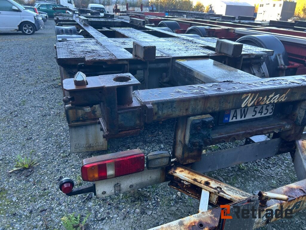 2010 Container henger KRONE SDC 27 - Полуприцеп-контейнеровоз/ Сменный кузов: фото 4 2010 Container henger KRONE SDC 27 - Полуприцеп-контейнеровоз/ Сменный кузов: фото 4