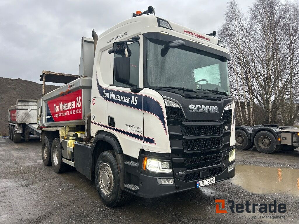 2019 Tippbil SCANIA R 580 6x2 EU-Godkjent - Самосвал: фото 3 2019 Tippbil SCANIA R 580 6x2 EU-Godkjent - Самосвал: фото 3