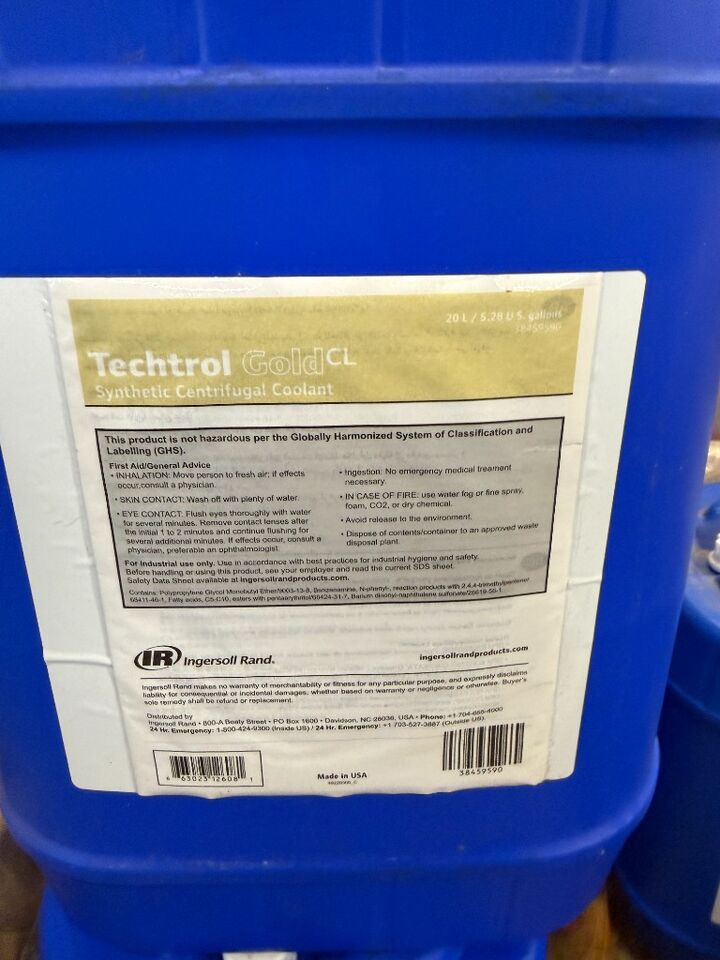 5 x 20 liter ECHTROL GOLD III,INGERSOLL-RAND - Моторное масло и автохимия: фото 2 5 x 20 liter ECHTROL GOLD III,INGERSOLL-RAND - Моторное масло и автохимия: фото 2