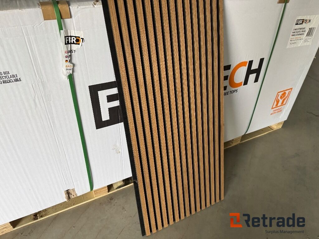 Строительное оборудование Byggematerialer Akustikpaneler basic/oiled oak 40 stk 22x605x2440mm: фото 6 Строительное оборудование Byggematerialer Akustikpaneler basic/oiled oak 40 stk 22x605x2440mm: фото 6