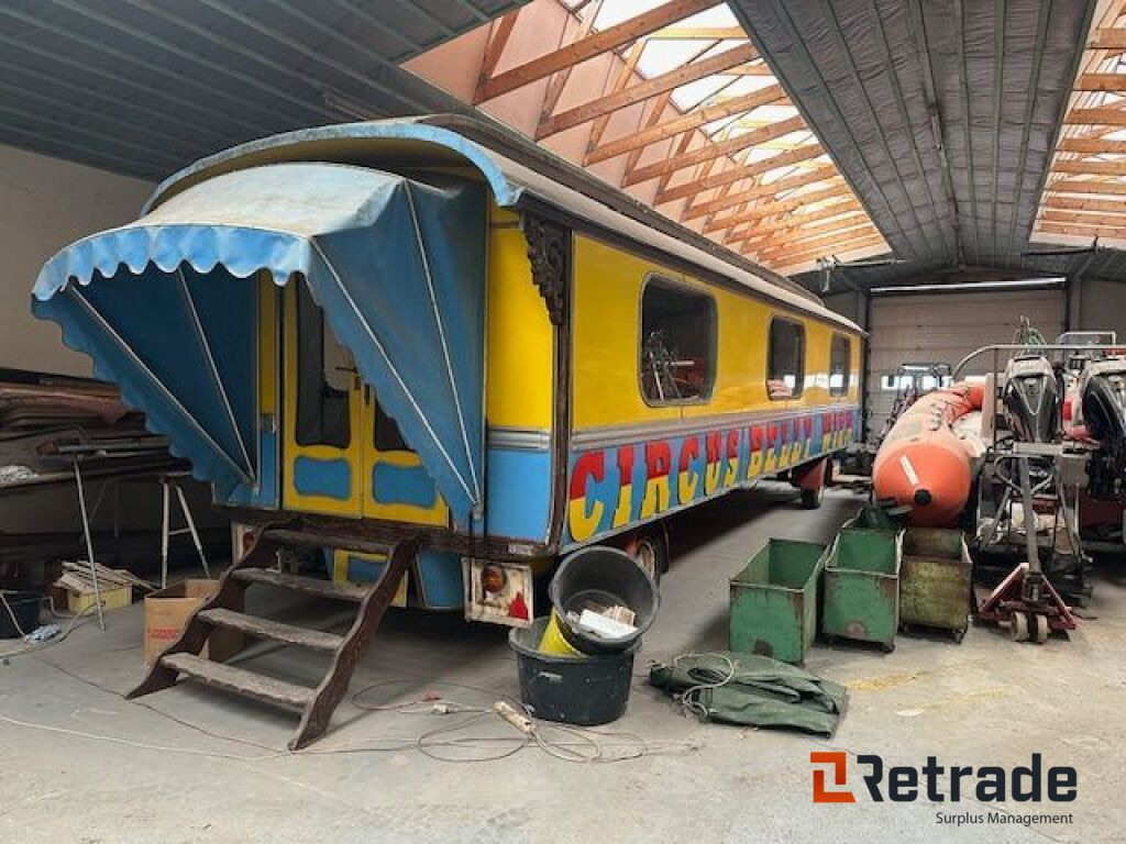 Cirkus vogn/ Circus wagon - Прицеп дача: фото 1 Cirkus vogn/ Circus wagon - Прицеп дача: фото 1