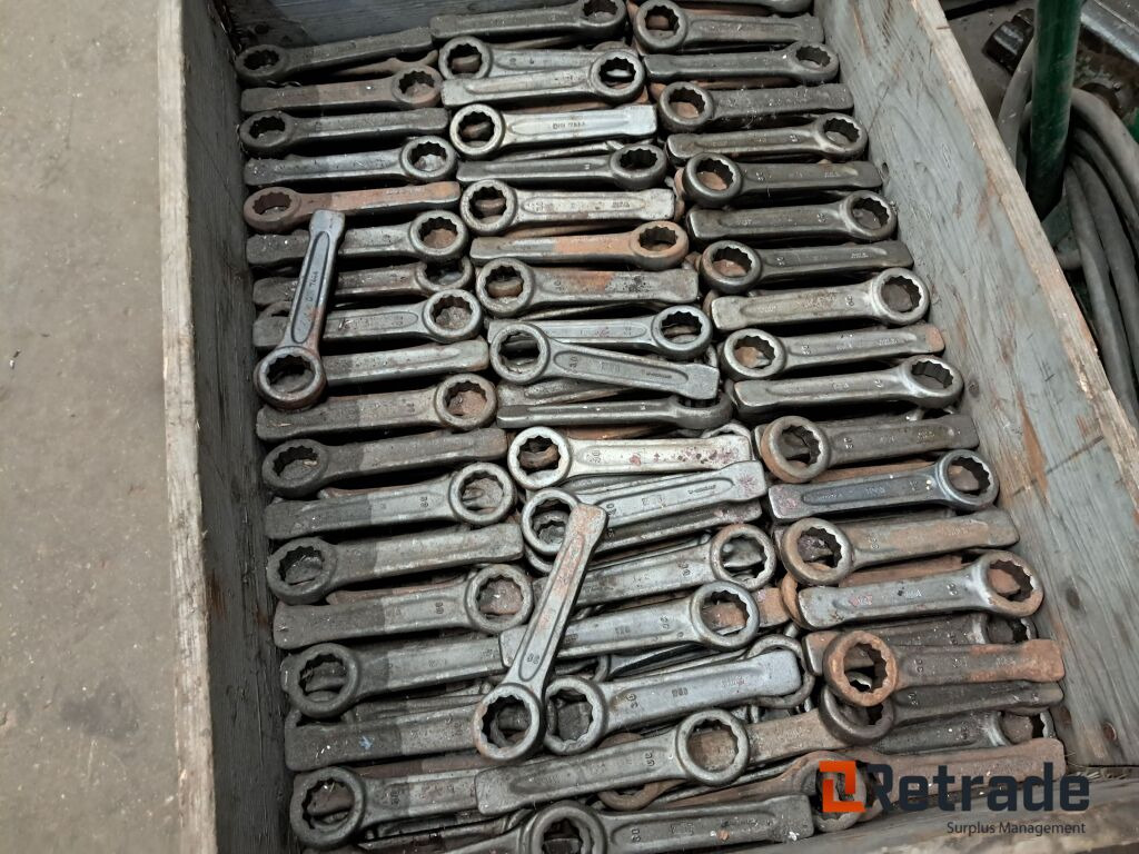 Строительное оборудование Håndværktøj 200+ stk WGB Slagnøgler 20mm: фото 6
