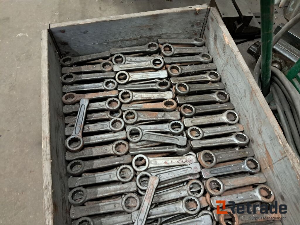 Строительное оборудование Håndværktøj 200+ stk WGB Slagnøgler 20mm: фото 7