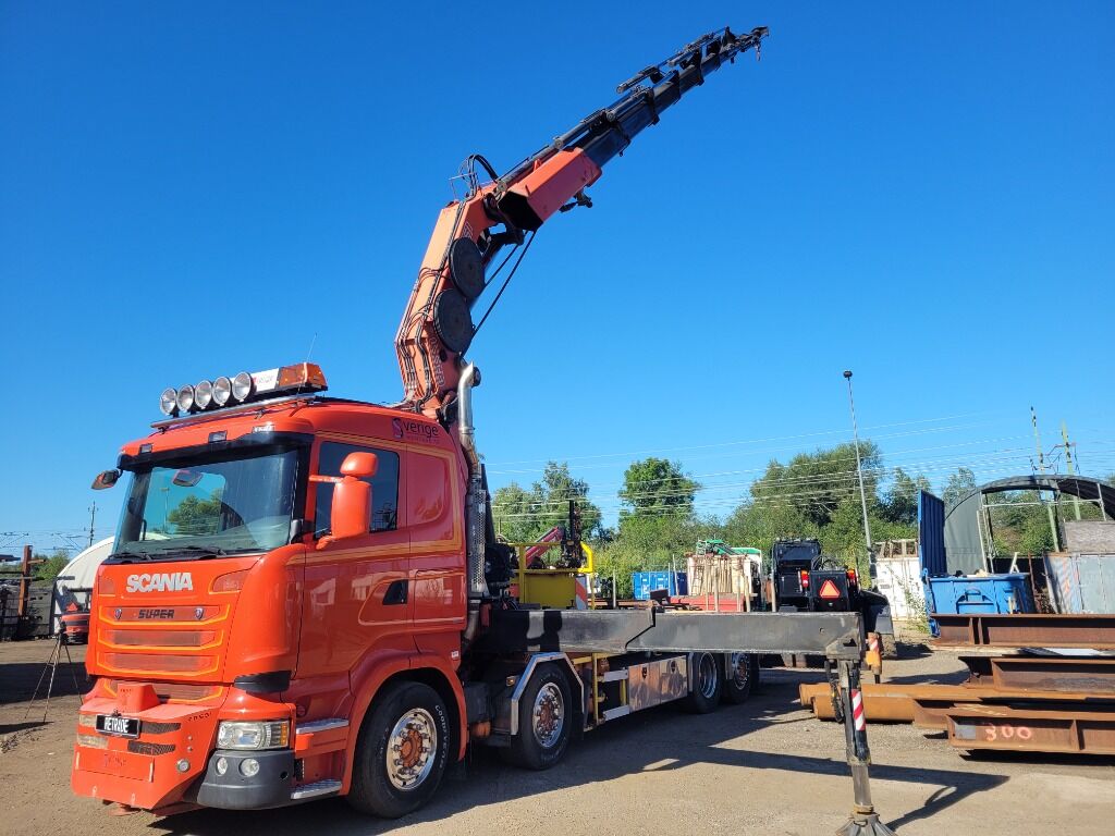 Kranbil Bodbil Scania R450 Fassi 950 - Автоманипулятор: фото 1 Kranbil Bodbil Scania R450 Fassi 950 - Автоманипулятор: фото 1