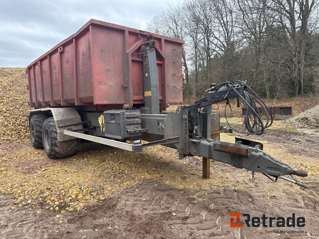 Kroghejs KRAMPE THL 21L samt 2 containere - Прицеп мультилифт/ Бункеровоз: фото 2 Kroghejs KRAMPE THL 21L samt 2 containere - Прицеп мультилифт/ Бункеровоз: фото 2