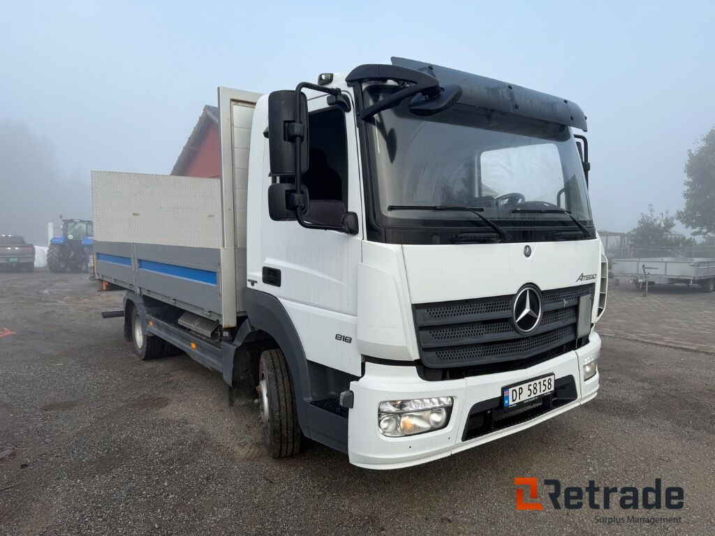 Lastebil Mercedes-Benz Atego EURO 6 Lav kilometer stand med baklem leveres ferdig EU - Грузовик бортовой/ Платформа: фото 3 Lastebil Mercedes-Benz Atego EURO 6 Lav kilometer stand med baklem leveres ferdig EU - Грузовик бортовой/ Платформа: фото 3