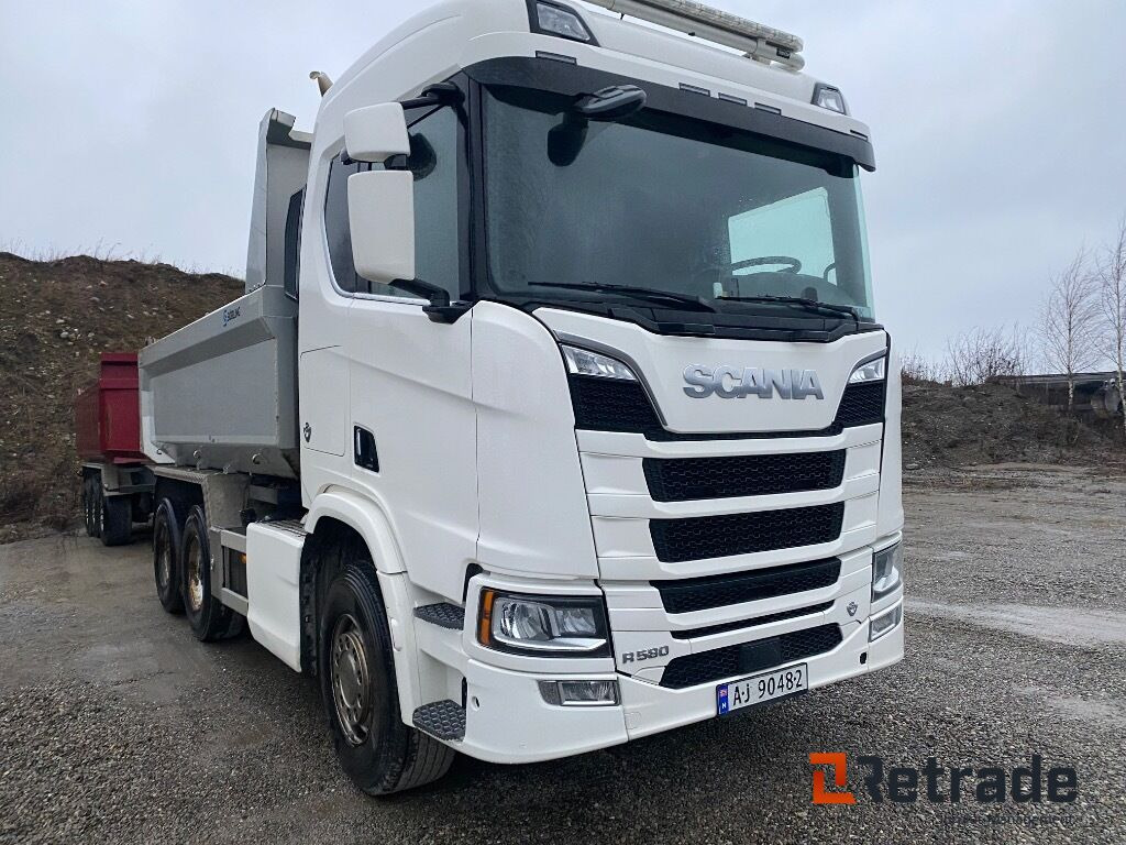 Lastebil SCANIA R 580- euro 6 - Самосвал: фото 2 Lastebil SCANIA R 580- euro 6 - Самосвал: фото 2