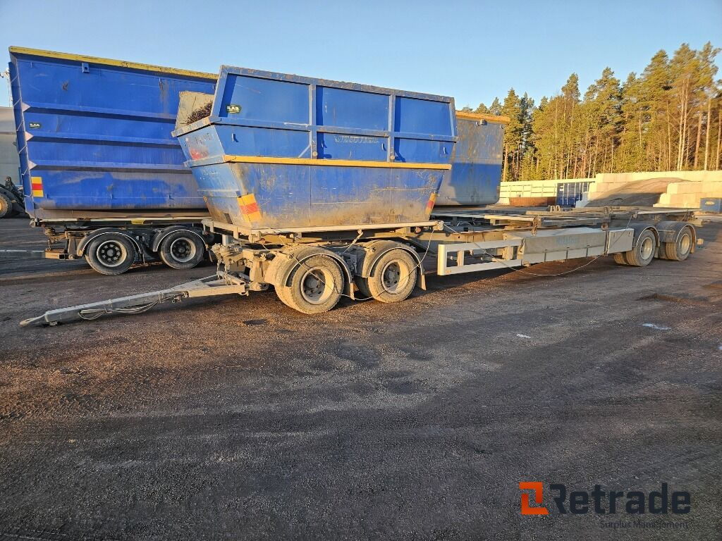 Liftdumpersläp Kilafors 4-axlad - Прицеп мультилифт/ Бункеровоз: фото 1 Liftdumpersläp Kilafors 4-axlad - Прицеп мультилифт/ Бункеровоз: фото 1
