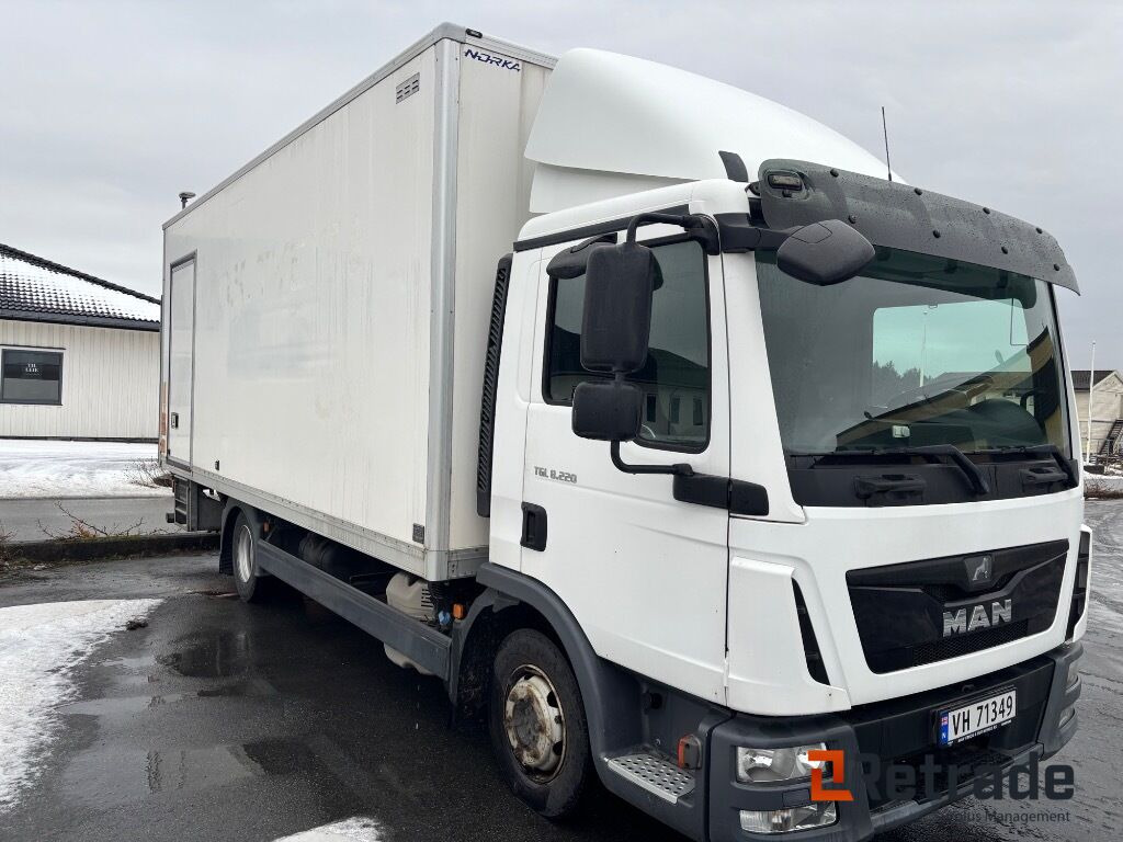 MAN TGL8.220 Skapbil, 2015, - Грузовик с закрытым кузовом: фото 3 MAN TGL8.220 Skapbil, 2015, - Грузовик с закрытым кузовом: фото 3