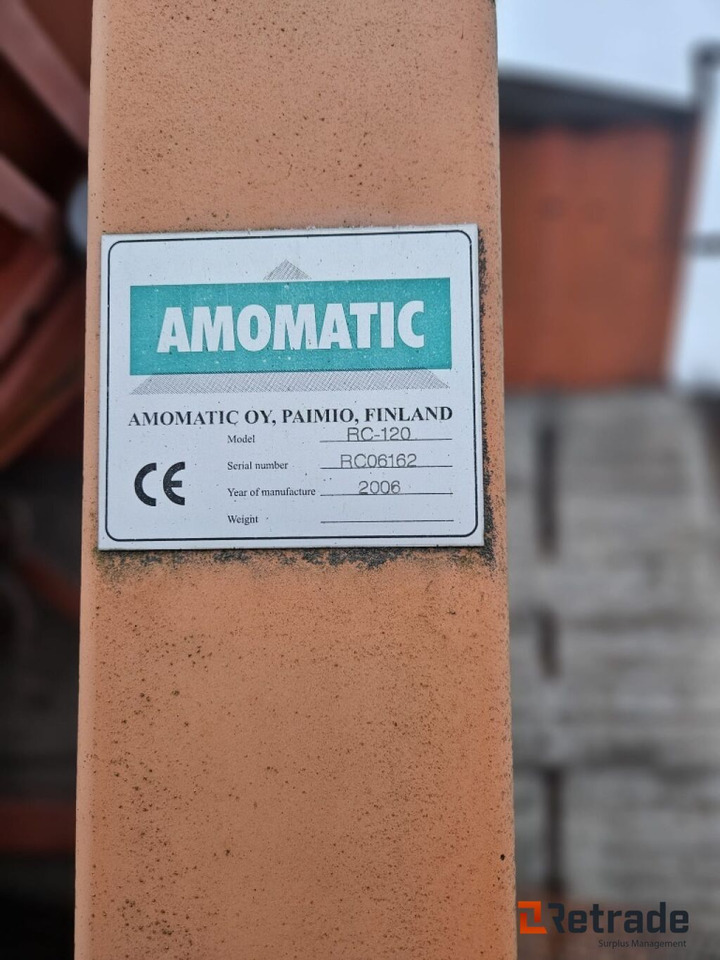 RC Feed Silo Amomatic RC-120 - Асфальтоукладочная техника: фото 4 RC Feed Silo Amomatic RC-120 - Асфальтоукладочная техника: фото 4