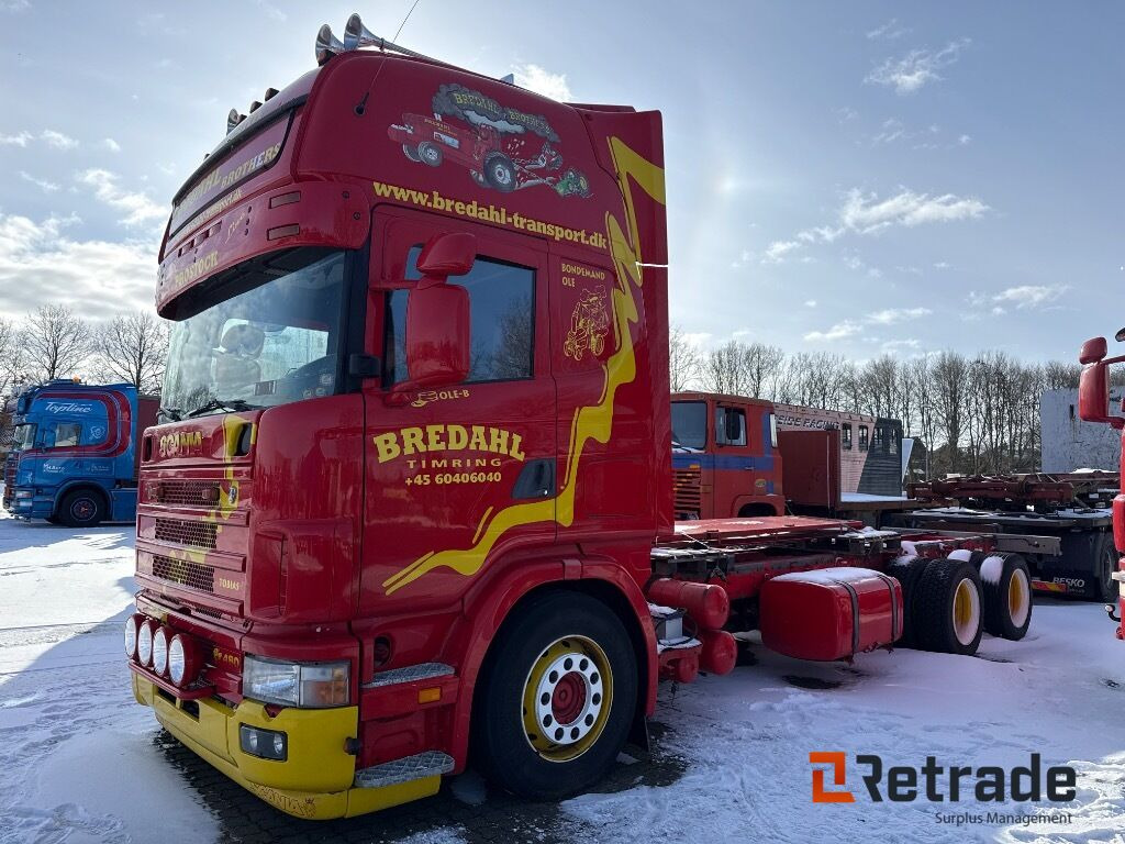 SCANIA R164 480 - V8 trækker - Грузовик-шасси: фото 1 SCANIA R164 480 - V8 trækker - Грузовик-шасси: фото 1