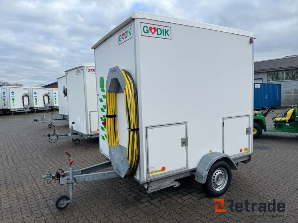 Scanvogn Badmobil Xl B m/2 WC og kværn (A0025180) - Жилой контейнер, Прицеп: фото 1 Scanvogn Badmobil Xl B m/2 WC og kværn (A0025180) - Жилой контейнер, Прицеп: фото 1