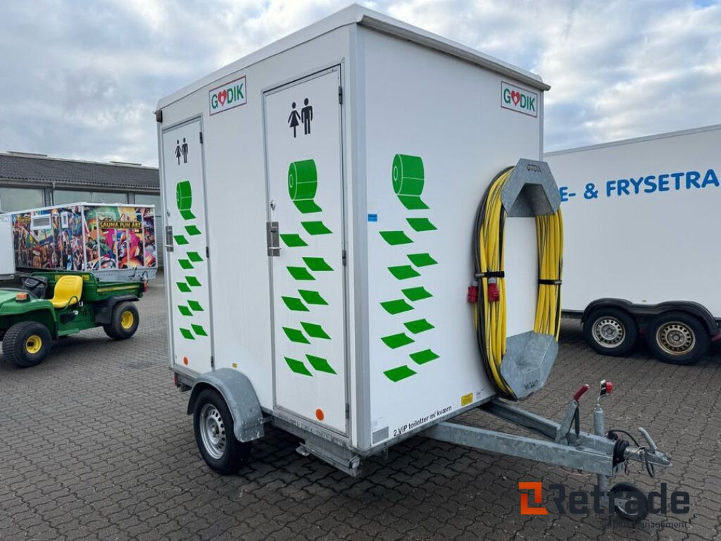 Scanvogn Badmobil Xl B m/2 WC og kværn (A0025180) - Жилой контейнер, Прицеп: фото 3 Scanvogn Badmobil Xl B m/2 WC og kværn (A0025180) - Жилой контейнер, Прицеп: фото 3
