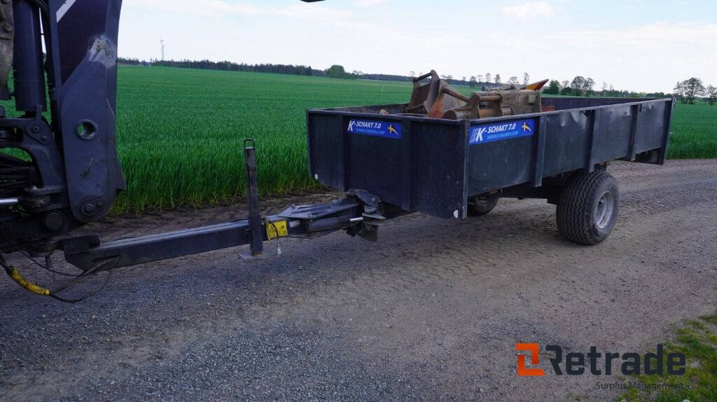 Schaktvagn K-Vagnen 7,0 styrbart drag - Самосвальный прицеп: фото 3 Schaktvagn K-Vagnen 7,0 styrbart drag - Самосвальный прицеп: фото 3