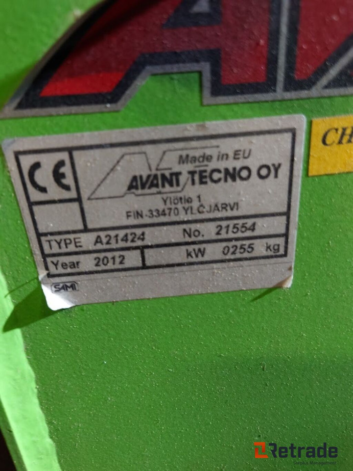 Snöplogutrustning Avant A21424 Snöslunga - Строительное оборудование: фото 5 Snöplogutrustning Avant A21424 Snöslunga - Строительное оборудование: фото 5