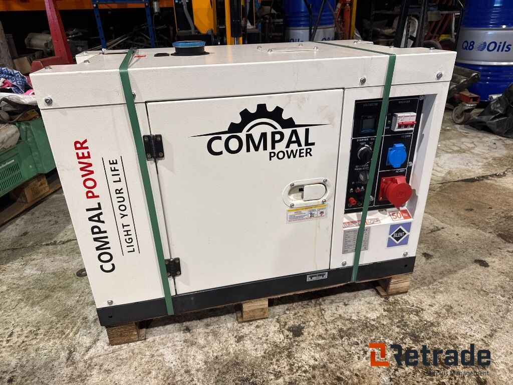 Generator COMPAL Power VG-R110 - Строительная техника: фото 1 Generator COMPAL Power VG-R110 - Строительная техника: фото 1