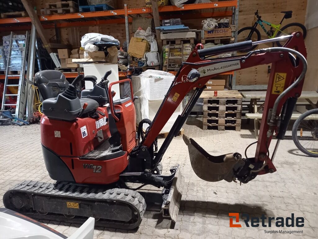 Yanmar Vio12 minigraver - Строительная техника: фото 4 Yanmar Vio12 minigraver - Строительная техника: фото 4