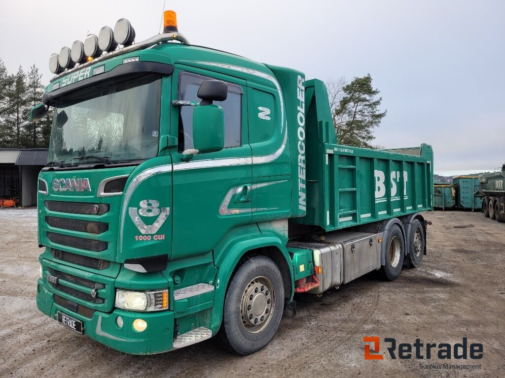 Tippbil Scania R580 V8 Euro 6 Benalu - Самосвал: фото 1 Tippbil Scania R580 V8 Euro 6 Benalu - Самосвал: фото 1