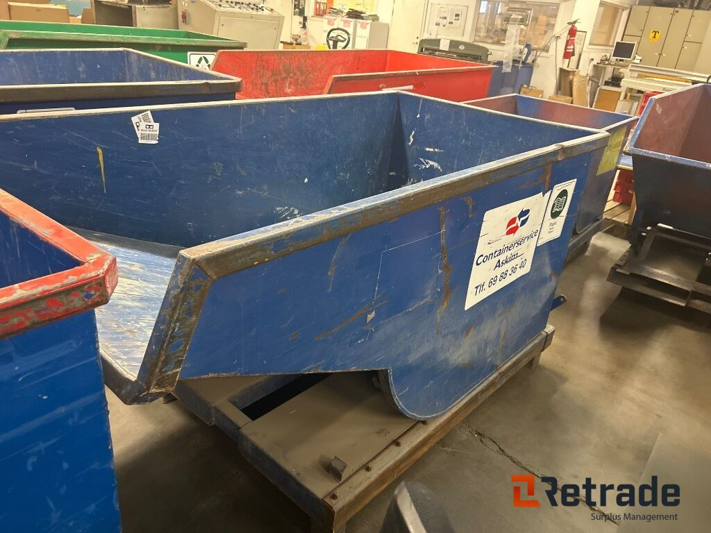 Самоопрокидывающийся контейнер Vippe container: фото 1