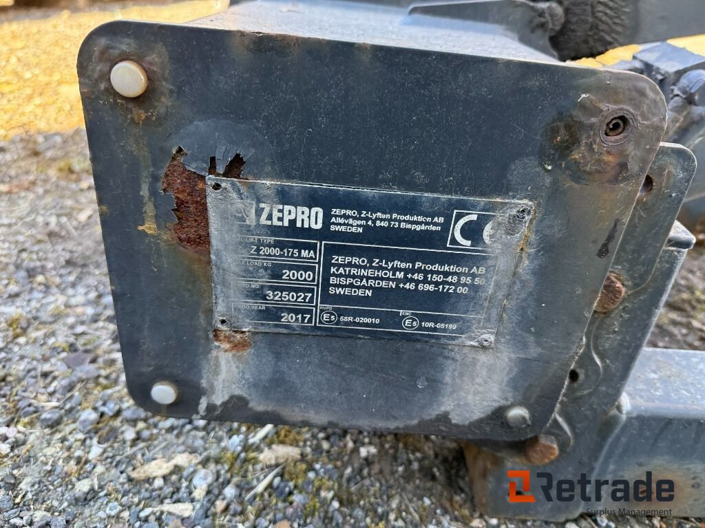 Zepro Bakgavellyft Z2000-175MA - Гидроборт: фото 5 Zepro Bakgavellyft Z2000-175MA - Гидроборт: фото 5