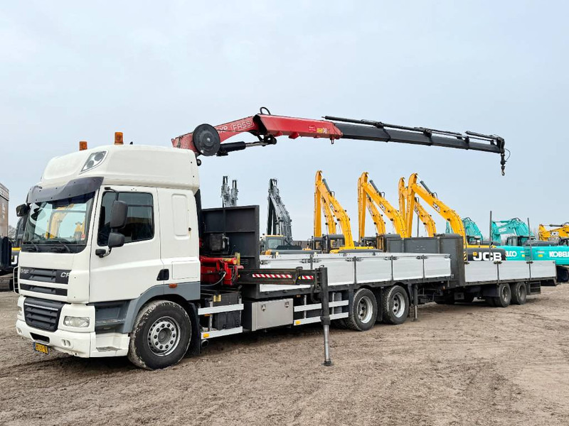 DAF CF85.410 + 21m kran Fassi Crane 21ton/m + Trailer - Автоманипулятор: фото 2 DAF CF85.410 + 21m kran Fassi Crane 21ton/m + Trailer - Автоманипулятор: фото 2