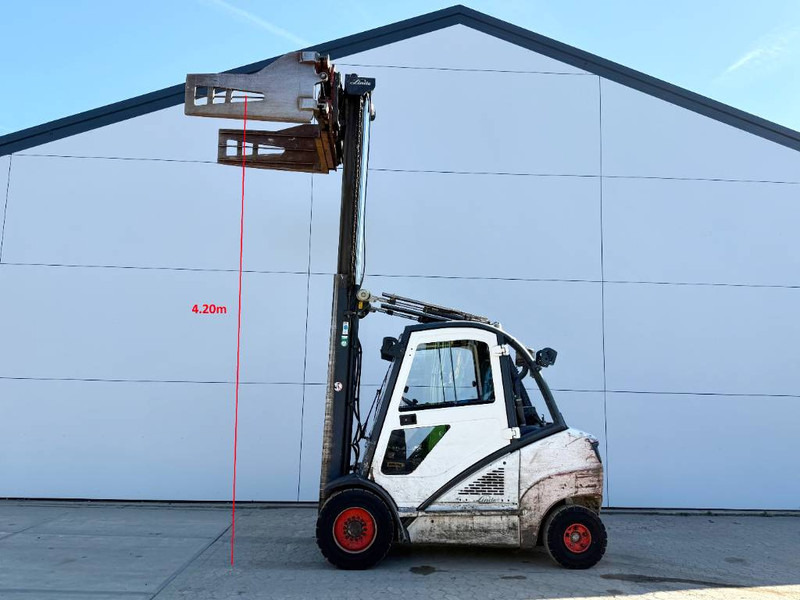 Дизельный погрузчик Linde H35D - German Machine Side Shift Fork Positioners: фото 17