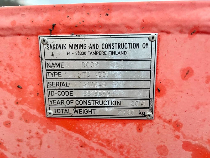 Буровая машина Sandvik DT1130i: фото 19