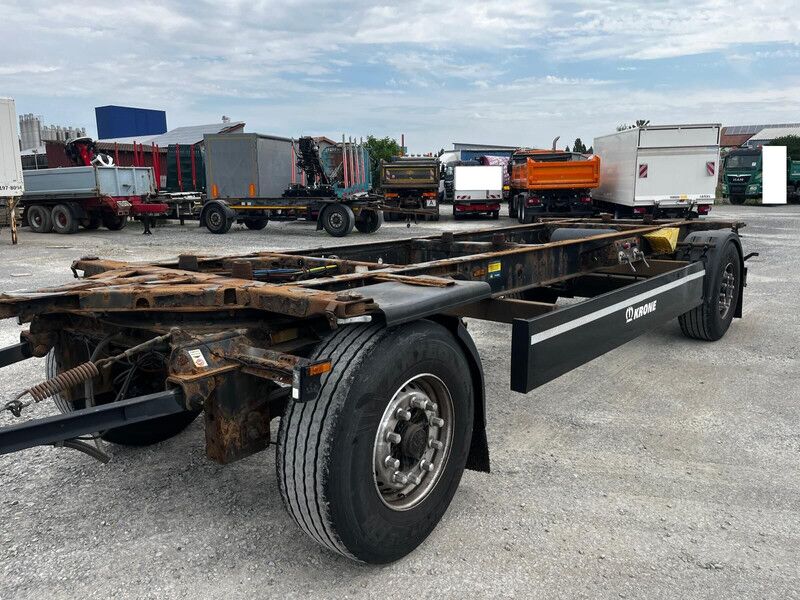 Krone AZ DB07CLNF 18F - Прицеп-контейнеровоз/ Сменный кузов: фото 1 Krone AZ DB07CLNF 18F - Прицеп-контейнеровоз/ Сменный кузов: фото 1