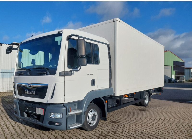 MAN TGL 8.190 L gFH Koffer LBW AHK (25) TÜV NEU - Грузовик с закрытым кузовом: фото 1 MAN TGL 8.190 L gFH Koffer LBW AHK (25) TÜV NEU - Грузовик с закрытым кузовом: фото 1
