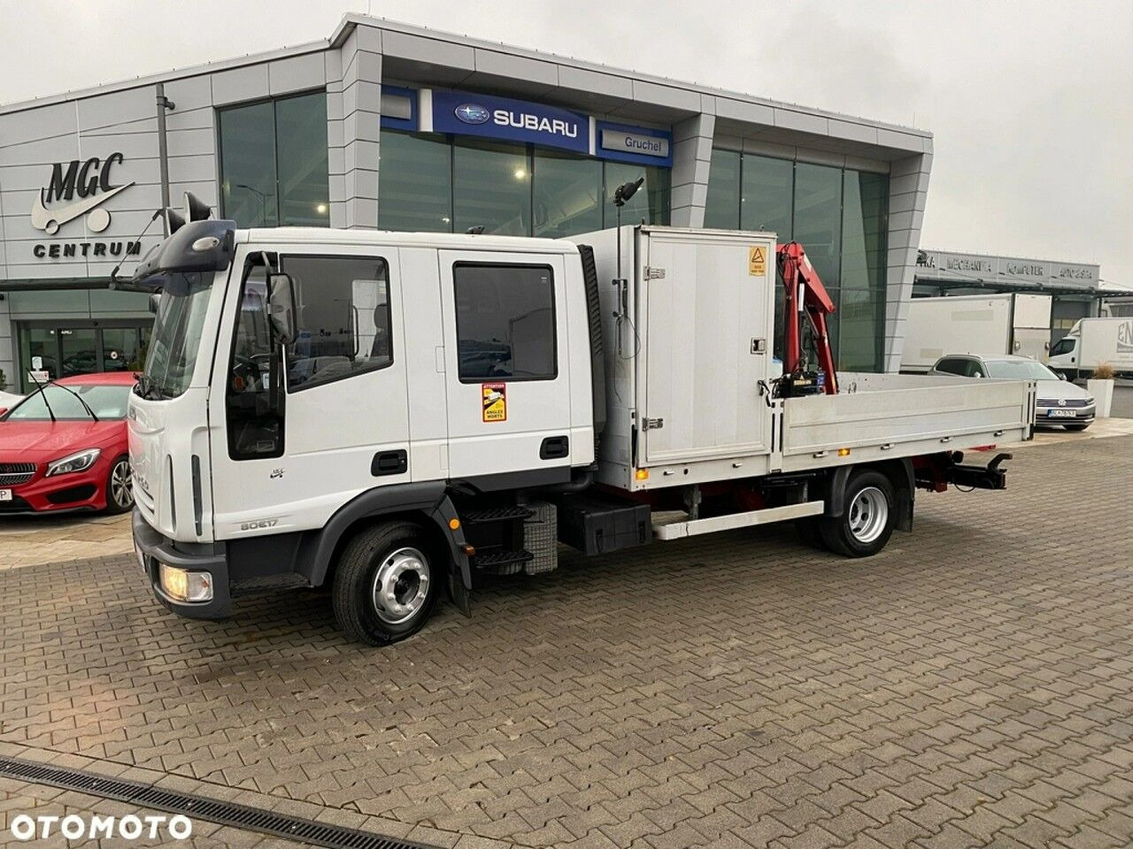 Iveco Eurocargo ML80E17 / HDS HMF / 1 Owner / Doka - Грузовик бортовой/ Платформа, Автоманипулятор: фото 3 Iveco Eurocargo ML80E17 / HDS HMF / 1 Owner / Doka - Грузовик бортовой/ Платформа, Автоманипулятор: фото 3