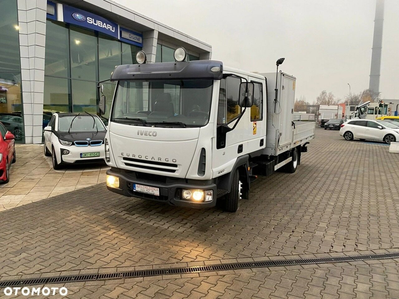 Iveco Eurocargo ML80E17 / HDS HMF / 1 Owner / Doka - Грузовик бортовой/ Платформа, Автоманипулятор: фото 5 Iveco Eurocargo ML80E17 / HDS HMF / 1 Owner / Doka - Грузовик бортовой/ Платформа, Автоманипулятор: фото 5