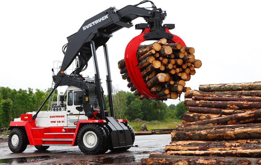 SVETRUCK TMF 12/9 HB / 1 Owner / Elme Spreader / Wood LOG A RM - Ричстакер: фото 3 SVETRUCK TMF 12/9 HB / 1 Owner / Elme Spreader / Wood LOG A RM - Ричстакер: фото 3